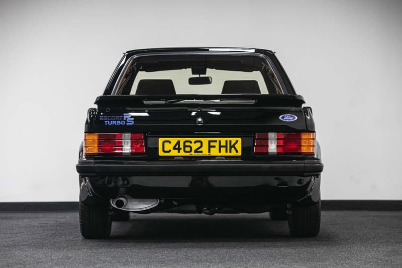 silverstone auctions Diana Princess of Wales 1985 Ford Escort RS Turbo S1 auction Essex royalty UK sports cars