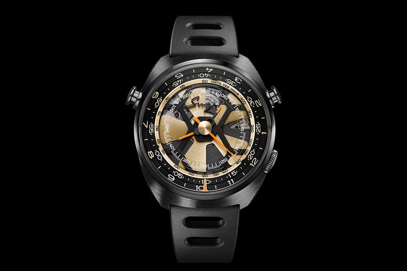 Lightweight Open Dial Chronograph Reveals Where The AgenGraphe Movement Inside The Track1 Gets Its Power