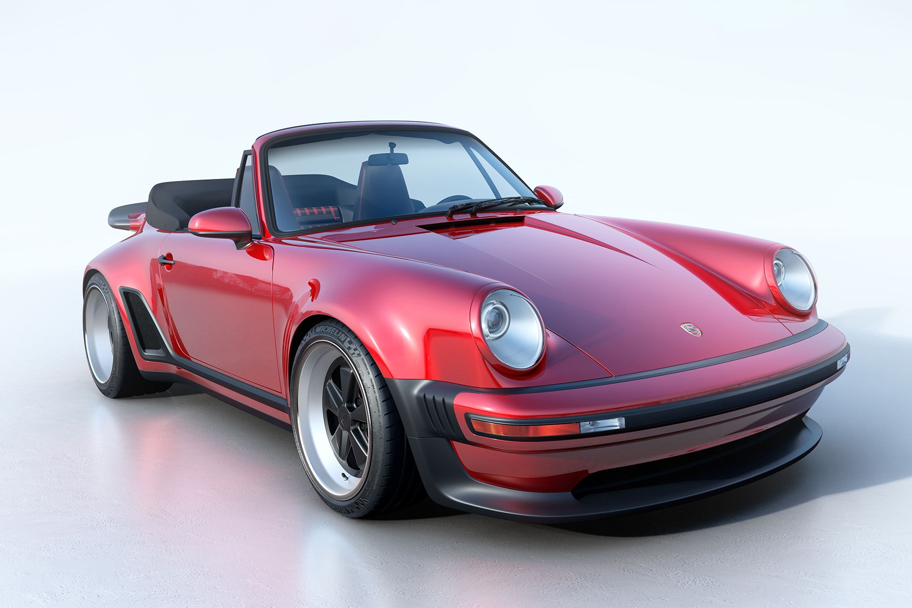 Singer reimagined Turbo study Porsche 911 964 Cabriolet