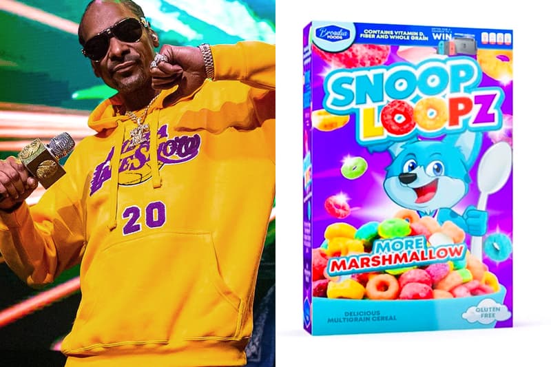 Snoop Dogg Launches His Own Breakfast Cereal Snoop Loopz rapper california weed cannabis martha stewart master p fruti loops kellog