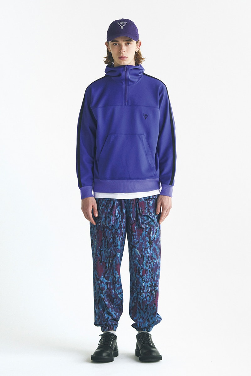 South2 West8 collection lookbook august 1 nepenthes bags jackets outwear pants shirts floral patterns release info date price