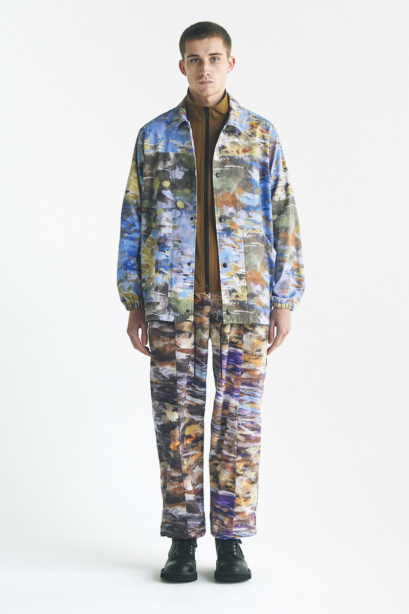 South2 West8 collection lookbook august 1 nepenthes bags jackets outwear pants shirts floral patterns release info date price