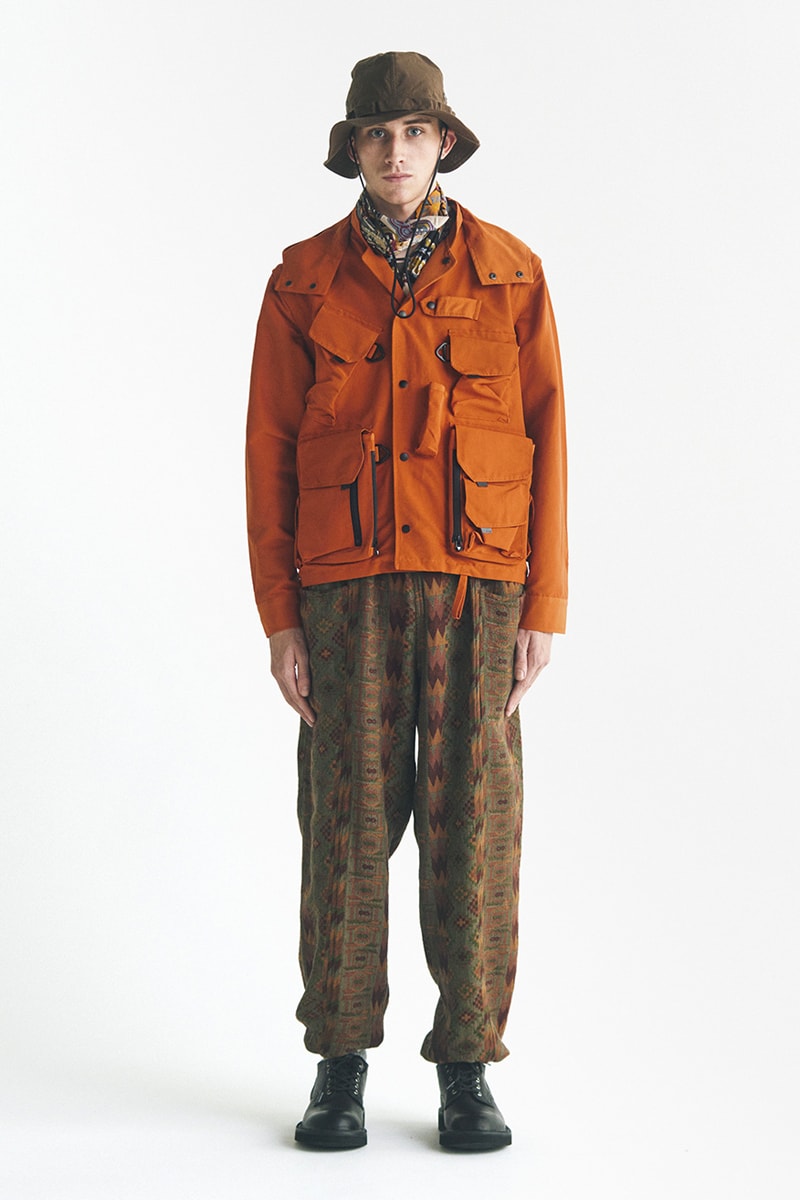 South2 West8 collection lookbook august 1 nepenthes bags jackets outwear pants shirts floral patterns release info date price