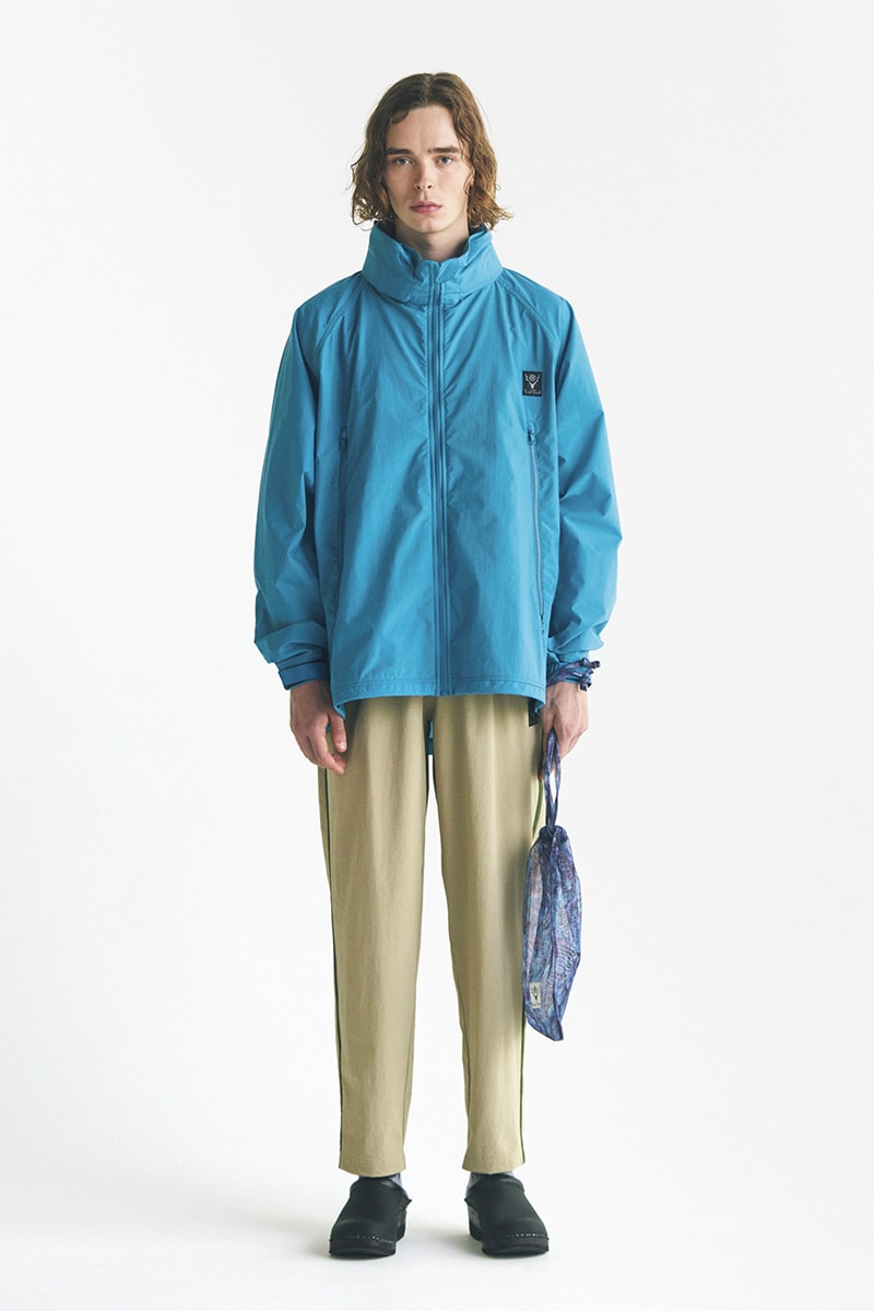 South2 West8 collection lookbook august 1 nepenthes bags jackets outwear pants shirts floral patterns release info date price