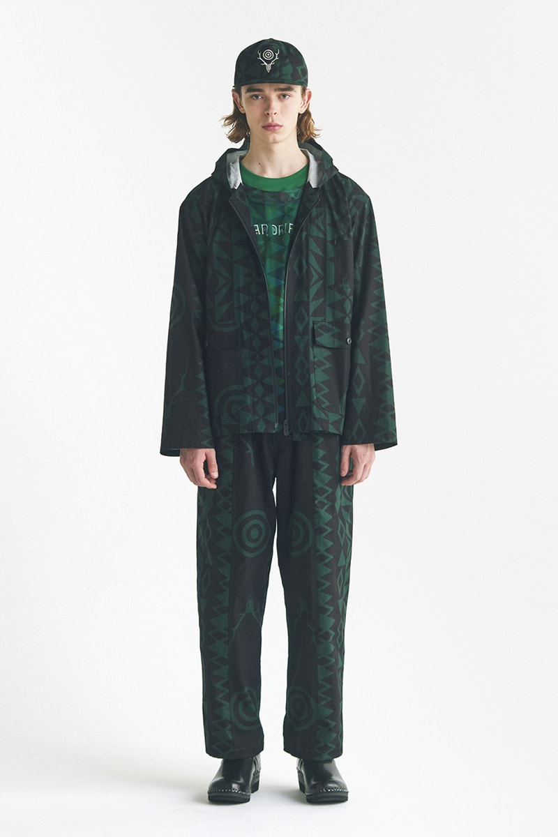 South2 West8 collection lookbook august 1 nepenthes bags jackets outwear pants shirts floral patterns release info date price