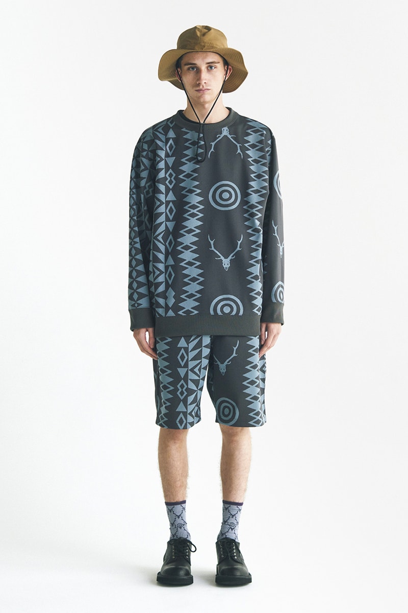 South2 West8 collection lookbook august 1 nepenthes bags jackets outwear pants shirts floral patterns release info date price