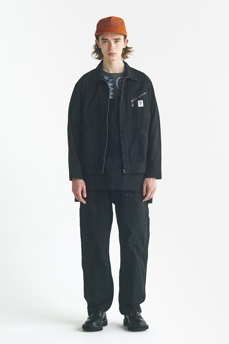 South2 West8 collection lookbook august 1 nepenthes bags jackets outwear pants shirts floral patterns release info date price