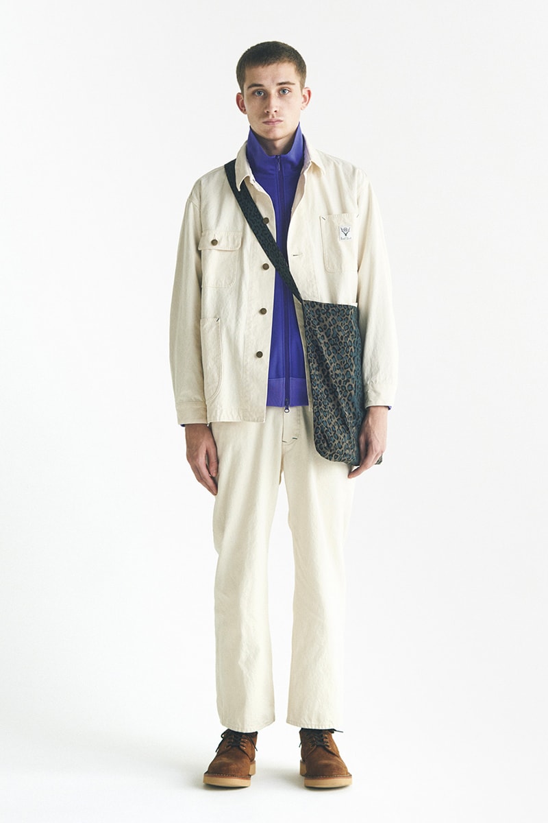 South2 West8 collection lookbook august 1 nepenthes bags jackets outwear pants shirts floral patterns release info date price