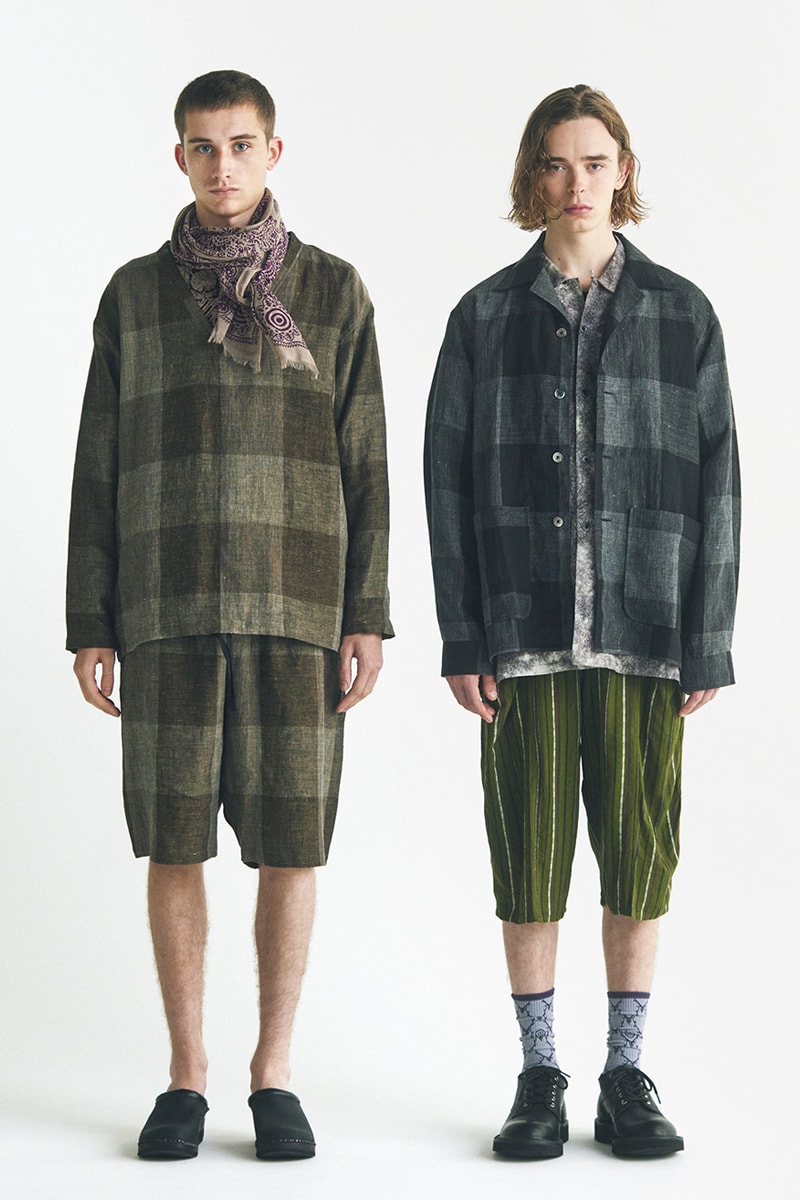 South2 West8 collection lookbook august 1 nepenthes bags jackets outwear pants shirts floral patterns release info date price