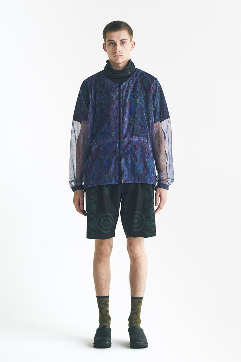 South2 West8 collection lookbook august 1 nepenthes bags jackets outwear pants shirts floral patterns release info date price
