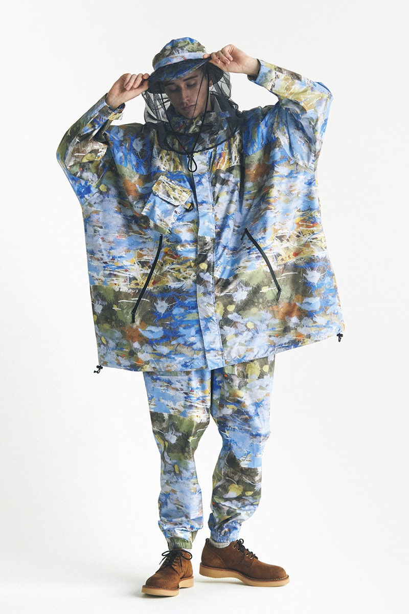 South2 West8 collection lookbook august 1 nepenthes bags jackets outwear pants shirts floral patterns release info date price