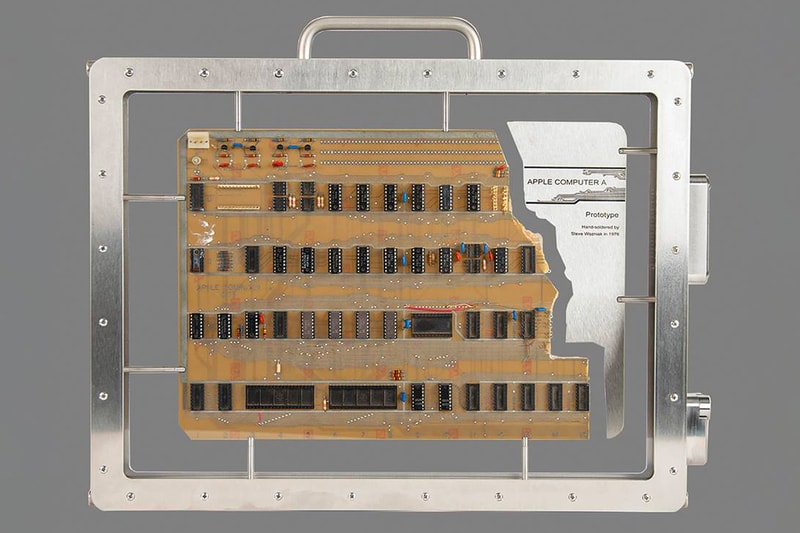 Steve Jobs' Original "Apple Computer A Prototype" Auctioned for Over $600K USD steve wozniak iphone mac macbook rr auction