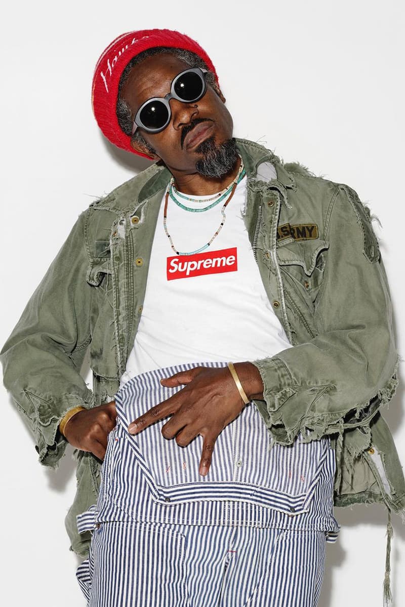 supreme andre 3000 tee release info date store list buying guide photos price 