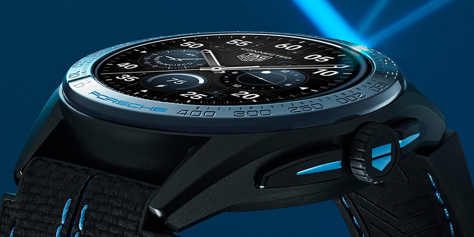 Porsche x TAG Heuer Drop Connected Calibre E4 Smartwatch