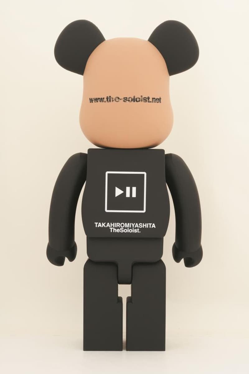 TAKAHIROMIYASHITATheSoloist. BE@RBRICK Release Date Bearbrick info store list buying guide photos price 100% 1000% 400%