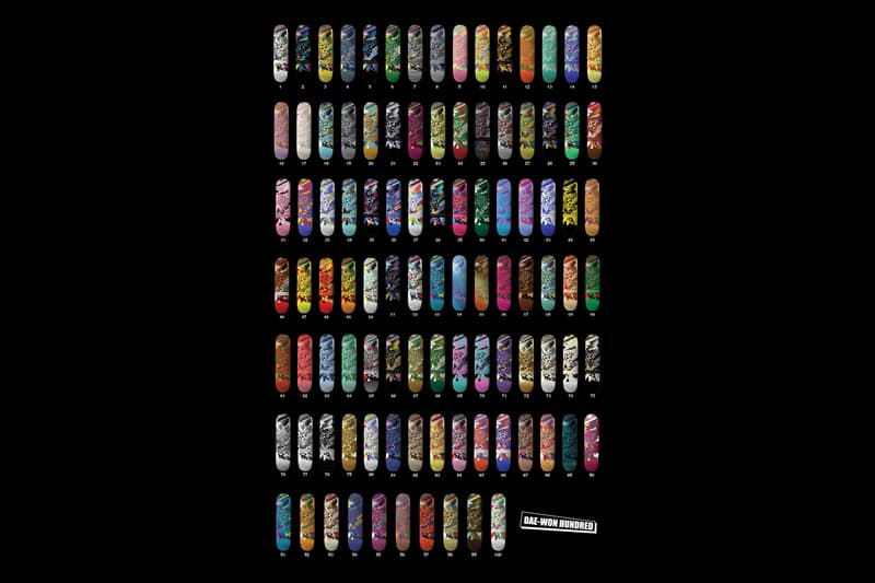 Thank You Skateboards Dae-Won Hundred Series Art