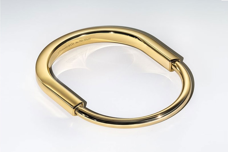 Tiffany and co lock bangle bracelet white yellow rose gold pave diamonds love release info date price