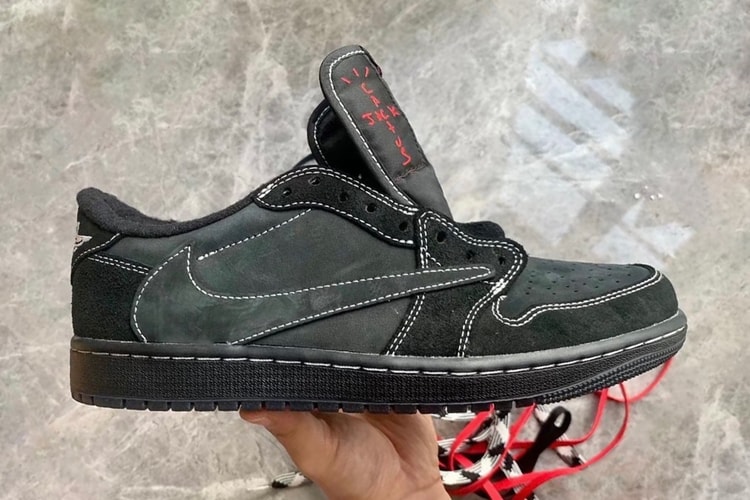 Take a Closer Look at the Travis Scott x Air Jordan 1 Low OG "Black Phantom"