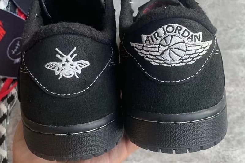 Travis Scott Air Jordan 1 Low OG Black Phantom Closer Look Info de lançamento DM7866-001 Data Comprar Preço Cactus Jack