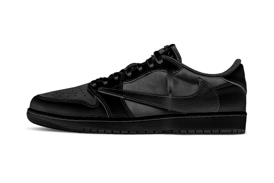 Travis Scott x Air Jordan 1 Low OG "Black Phantom" First Look | HYPEBEAST
