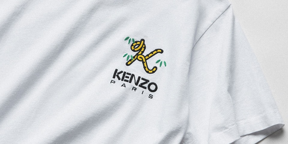 kenzo writing t shirt