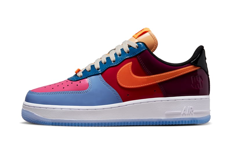 blue orange nikes