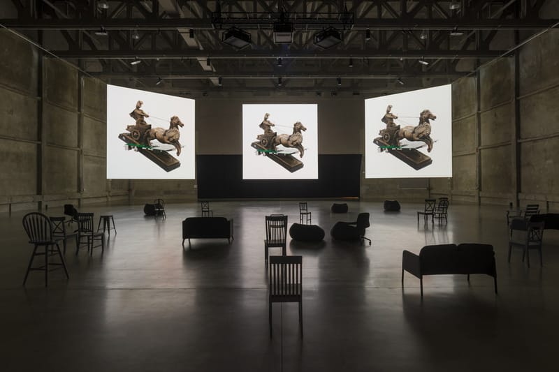 Urs Fischer Transformed Marciano Art Foundation Into a Playground of Digital Sculptures
