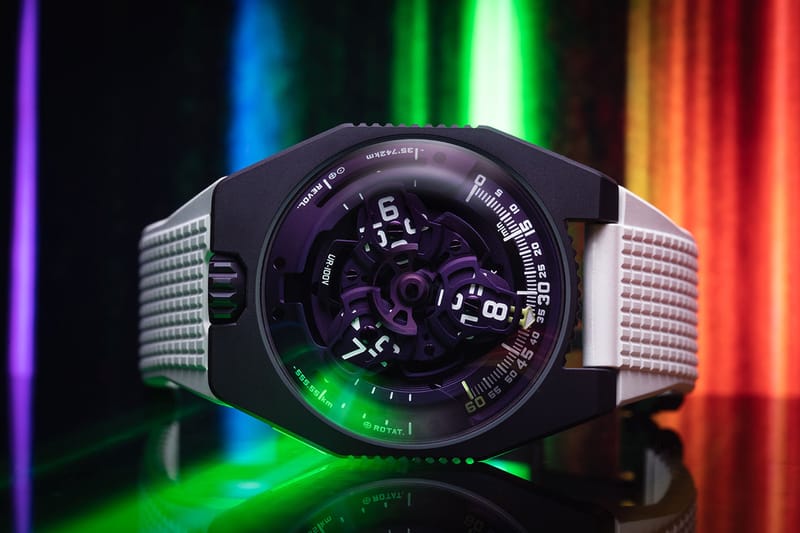 URWERK Takes Its UR-100V To The Ultraviolet End of The Spectrum