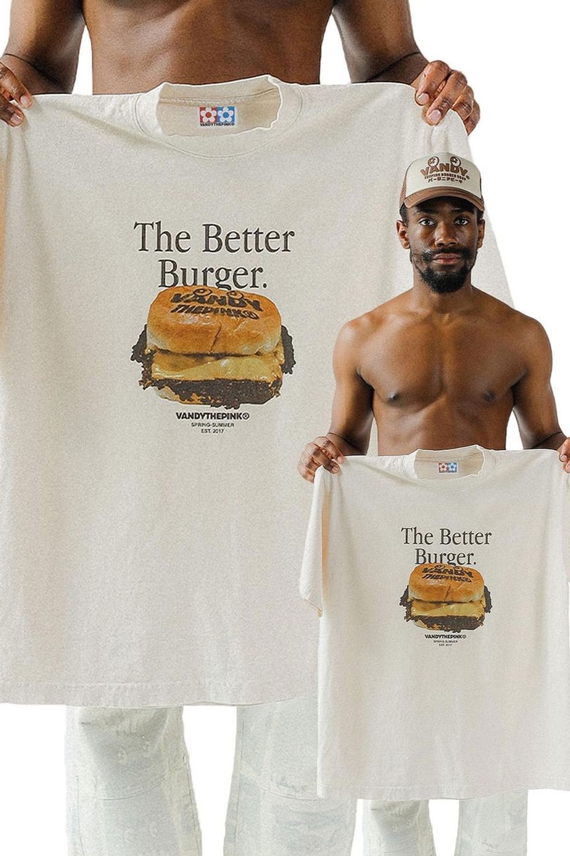 Vandy the Pink Spring Summer 2022 lookbook flowers burger plant release info date price