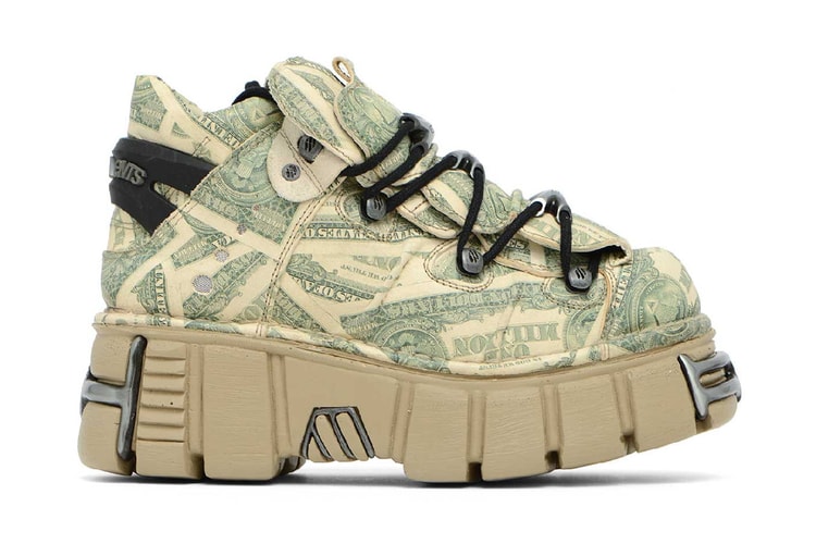 Vetements Chaos Hits New Rock's Platform Sneakers