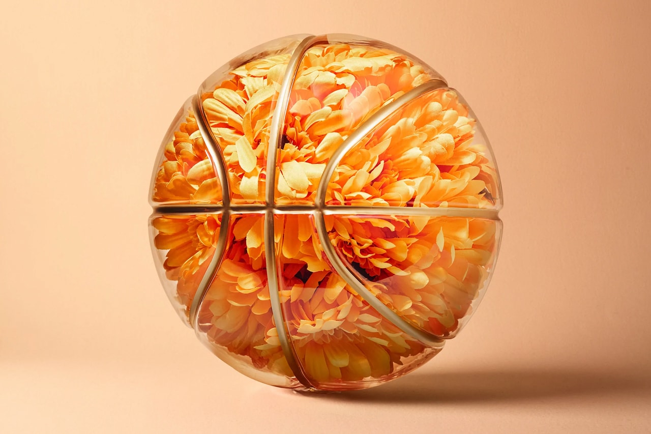 Victor Solomon 'Sunflower Vessel' Sculpture Basketball