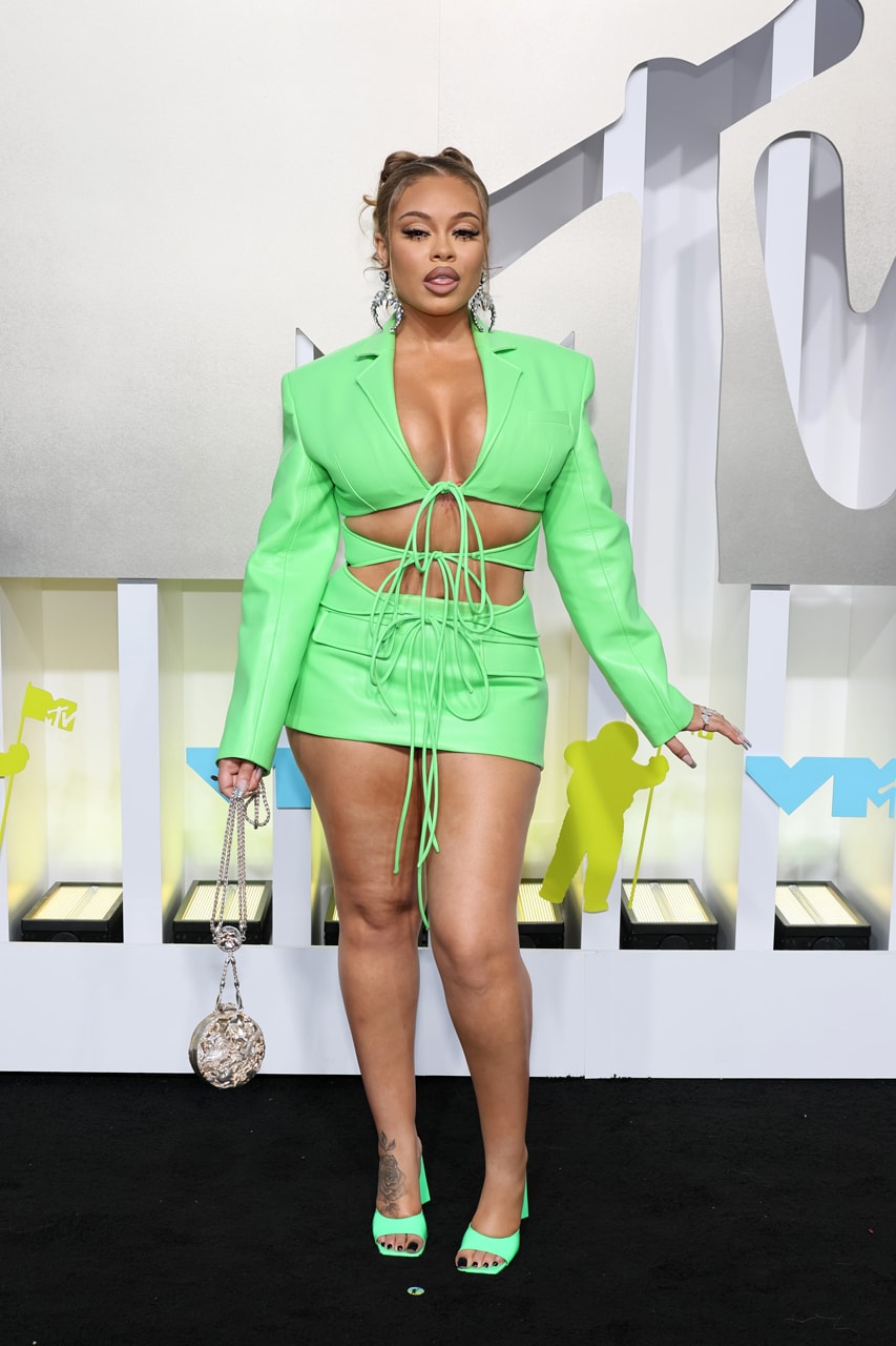 The 2022 VMAs red carpet was dominated by green, black and white color palettes