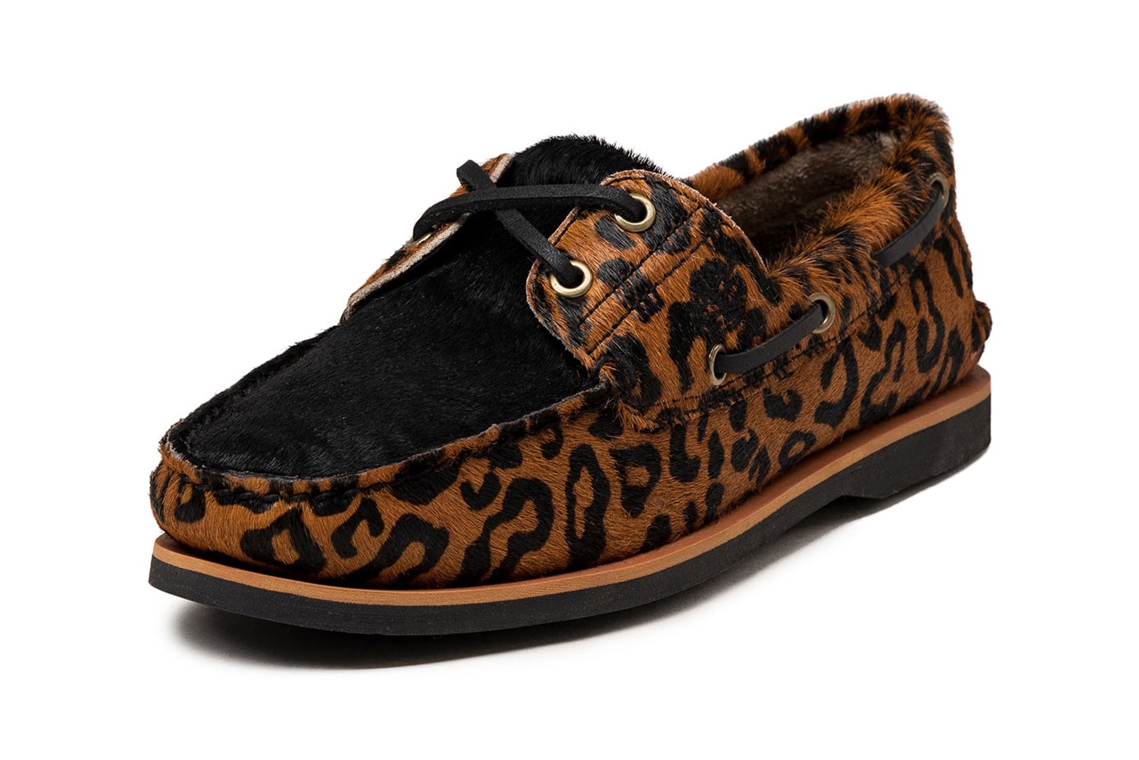 Wacko Maria Timberland 2-Eye Classic Lug Leopard Leather Release Date info store list buying guide photos price