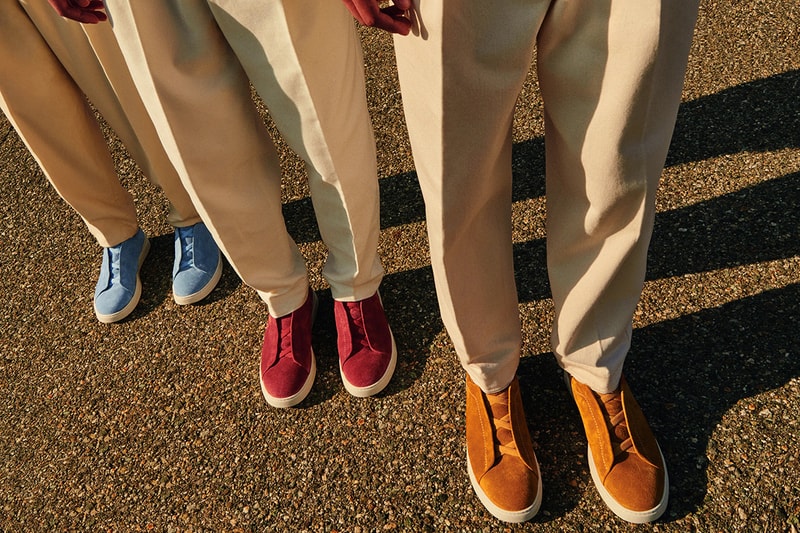 Zegna Triple Stitch Sneaker Fall Winter 2022 Alessandro Sartori Release Information