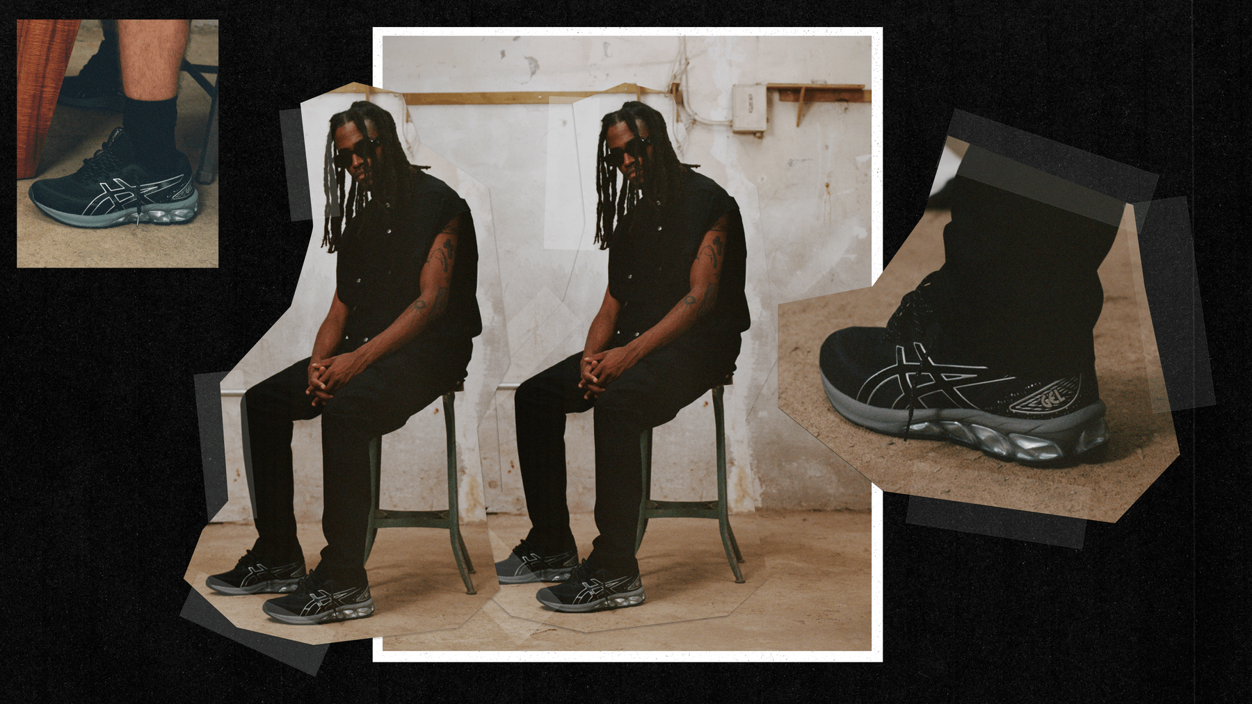 ASICS GEL-QUANTUM 180-VII Sneaker Release black sneaker