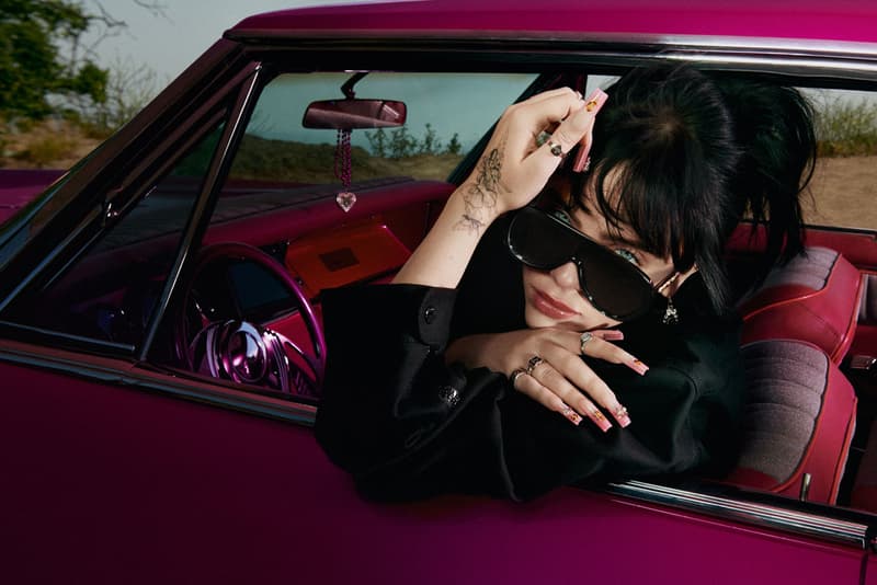 Billie Eilish 是 Gucci 最新眼鏡廣告時尚代言人