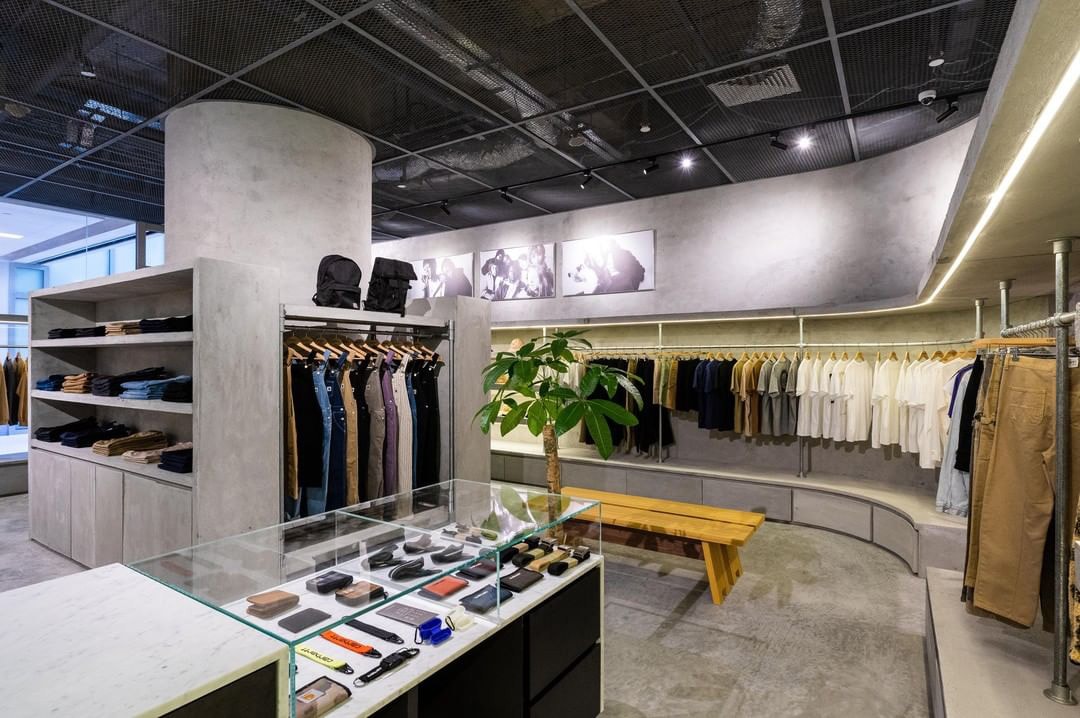 carhartt wip singapore flagship scotts square retail space interior industrial urban andrea caputo botanical city limited edition