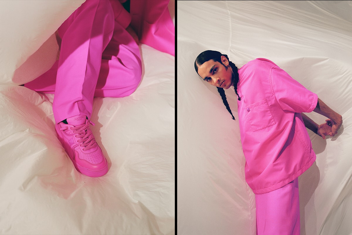 Maison Valentino Pink PP Collection shoes clothing