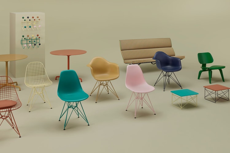 Take Another Look at HAY and Herman Miller’s Colorful, Eight-Piece Collaboration