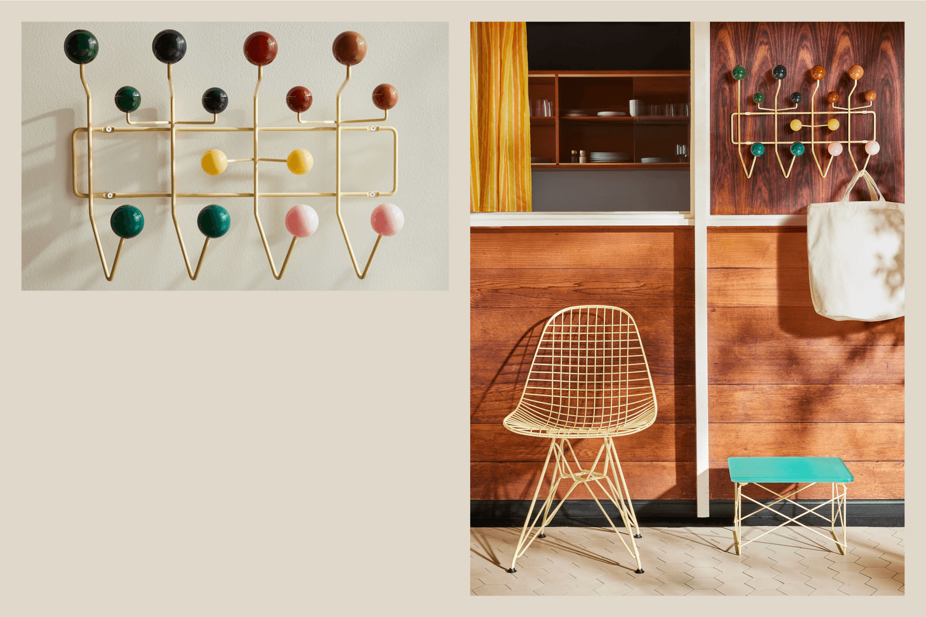 HAY and Herman Miller Eight Piece Furniture Collection Inspired by Eames' Classics