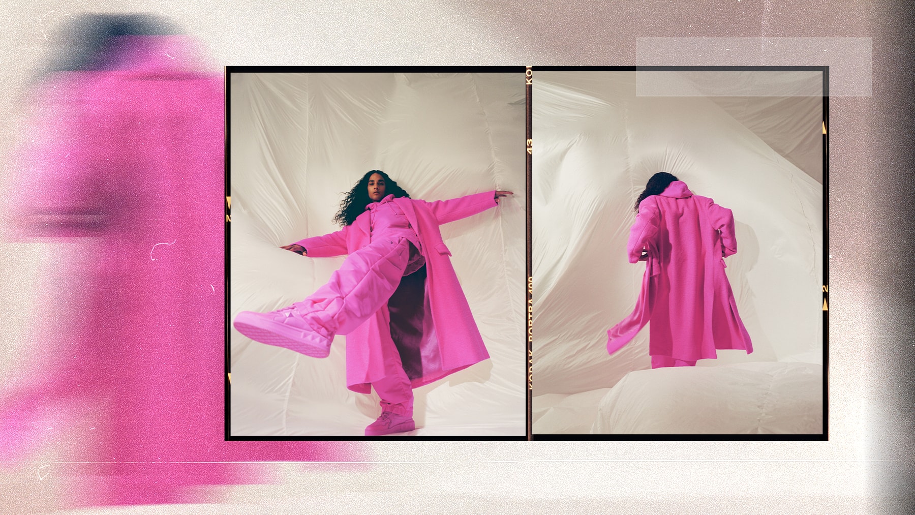 Maison Valentino Pink PP Collection shoes clothing