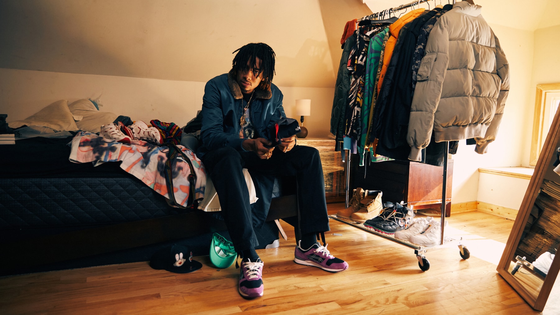 Alpha Industries and ZelooperZ FW22 Collection campaign lookbook