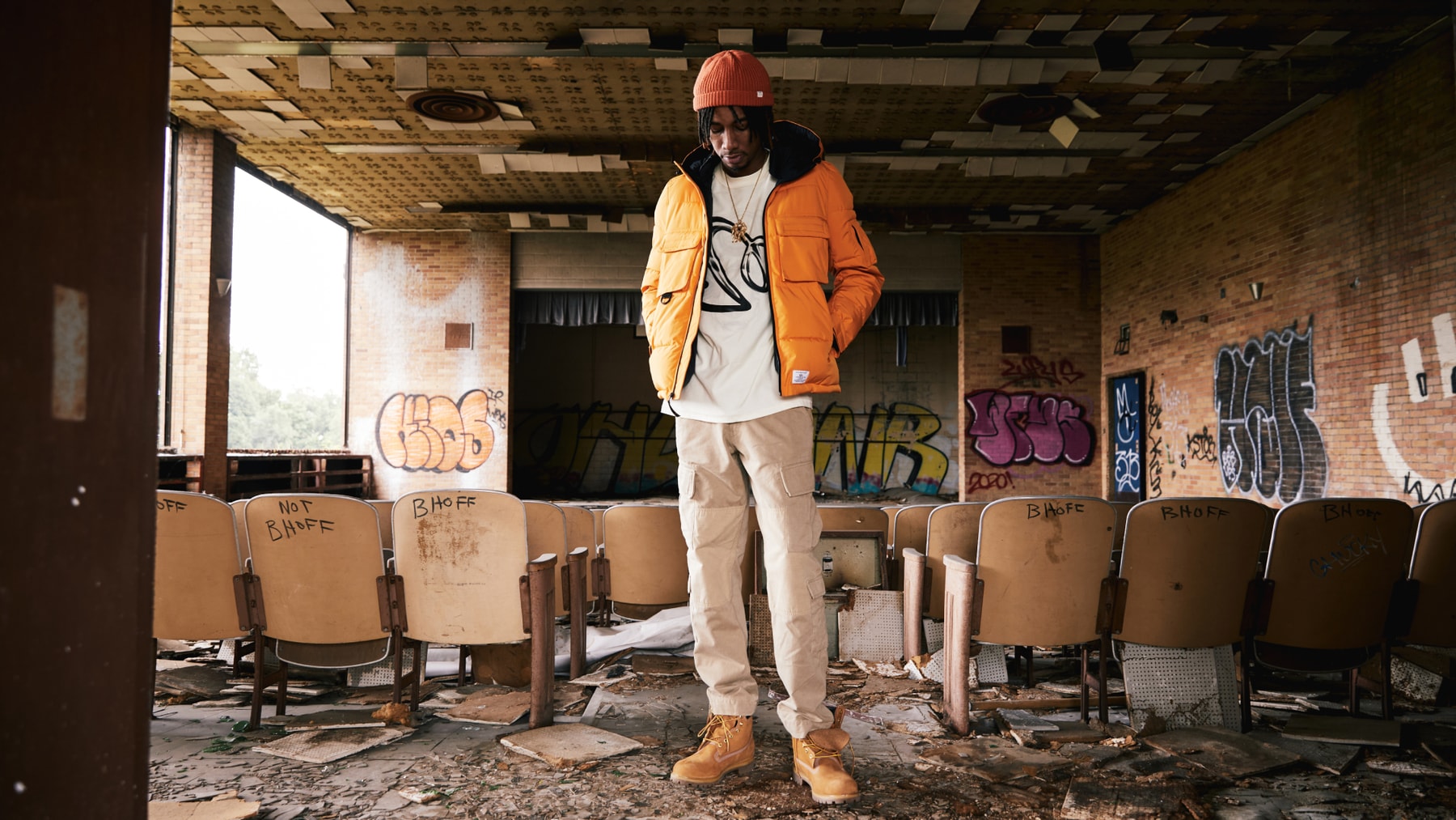 Alpha Industries and ZelooperZ FW22 Collection campaign lookbook