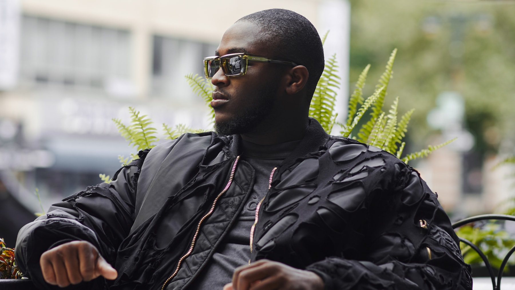 Sunglass Hut Walter Harvin Lookbook Eyewear Sunglasses HYPEBEAST Curation Burberry Dolce & Gabbana Prada Ray-Ban Versace Tory Burch