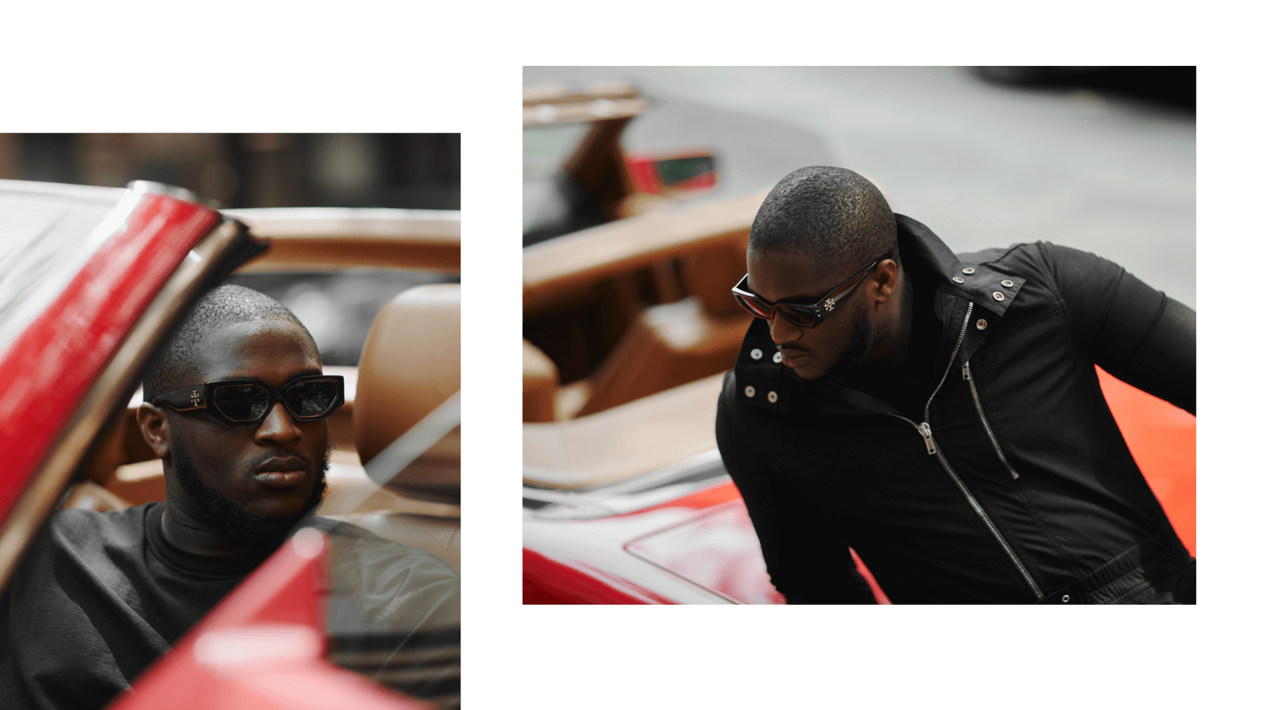 Sunglass Hut Walter Harvin Lookbook Eyewear Sunglasses HYPEBEAST Curation Burberry Dolce & Gabbana Prada Ray-Ban Versace Tory Burch