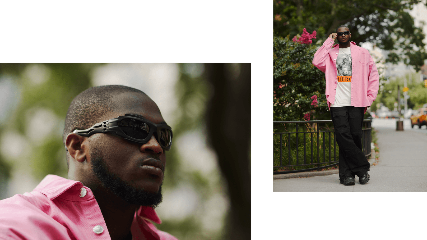 Sunglass Hut Walter Harvin Lookbook Eyewear Sunglasses HYPEBEAST Curation Burberry Dolce & Gabbana Prada Ray-Ban Versace Tory Burch