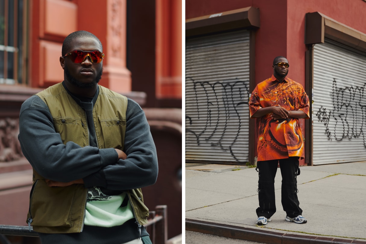 Sunglass Hut Walter Harvin Lookbook Eyewear Sunglasses HYPEBEAST Curation Burberry Dolce & Gabbana Prada Ray-Ban Versace Tory Burch