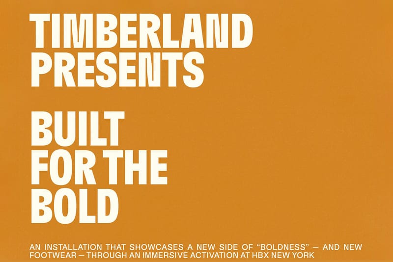 Timberland’s “Built for the Bold” Installation Shows that Fearlessness Has Many Faces