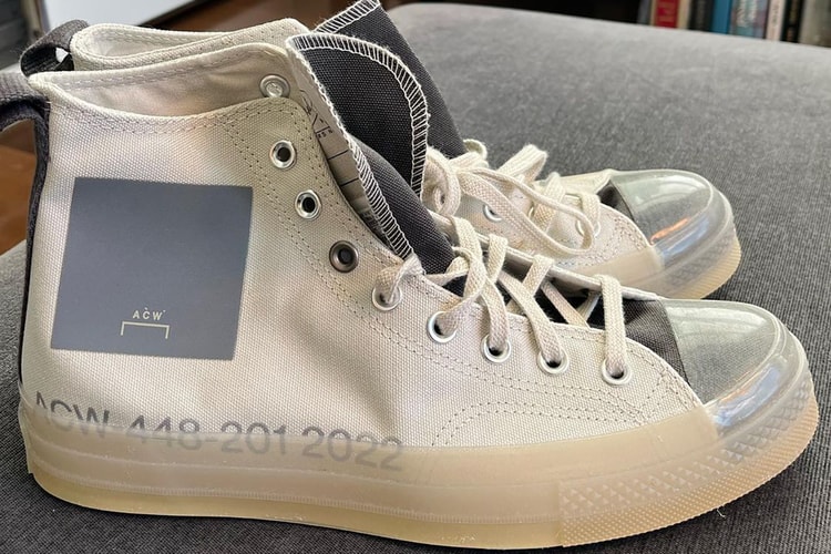 A-COLD-WALL* Teases Upcoming Converse Chuck 70 Hi Collaborations