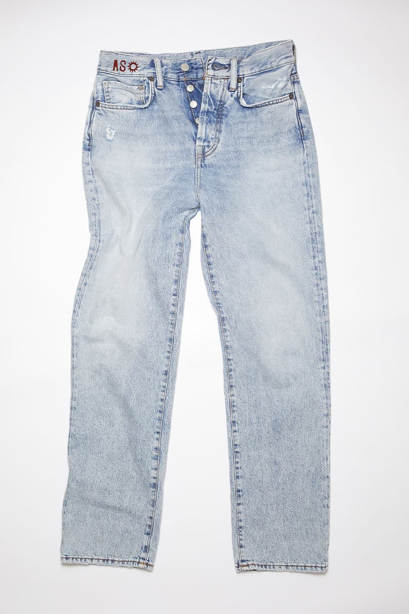 Acne Studios Denim Personalization Program 1996 creative director jonny johansson 100 pairs gift symbols letters numbers lily mcmenamy release info date price